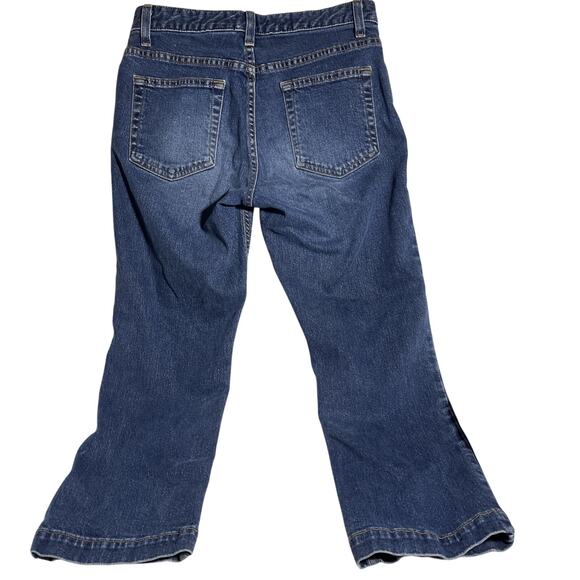 Vintage Gap Bootcut Capri Jeans Women's 4r 28x23 Mid Rise Medium Wash 90s Y2K - Picture 3 of 3